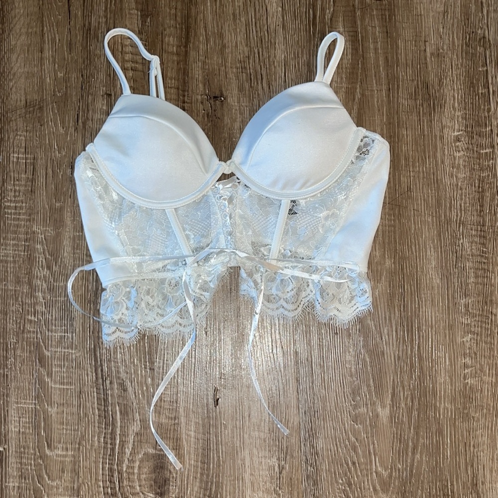 Forever 21 Lace Corset Top